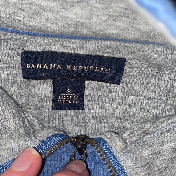 Banana republic Women’s quarter zip pull over size small - Picture 3 of 6